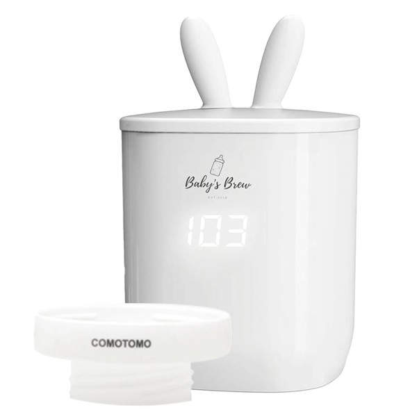 Baby's Brew Portable Cordless Bottle Warmer for Breastmilk Formula XL