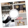 Kisangel 4pcs Round Base Bar Stool Protectors Non Slip Floor