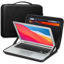 FINPAC - Funda rígida para portátil y tablet para MacBook Air M3 A3113 2024 de 14 pulgadas, MacBook Pro M3/M2/M1 2023-2021, 13.3 pulgadas, portafolios a prueba de golpes con bolsillo para Surface