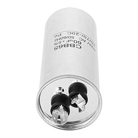 Genérico CBB65 60UF 450V Capacitor for Air Conditioning, Aluminium Compressor, Air Conditioning, Start Capacitor for Engine Air Conditioning