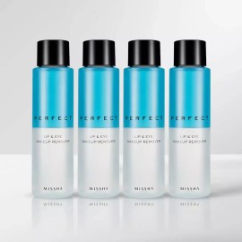 MISSHA 미샤4개 퍼펙트 립앤아이 메이크업 리무버 155ml MISSHA 4-Piece Perfect Lip & Eye Makeup Remover 155ml