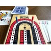 Bicycle 3-Track Color Coded Wooden Cribbage Board Games