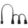 AINEX AINEX PWM Fan Power Supply 3-Way Daisy Chain Cable