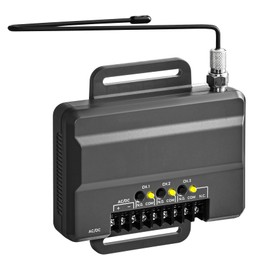 for Liftmaster 850LM Gate and Garage Door Opener Receiver, Compatible with Most Gate and Commercial Door Operators, 3 Channel Designed for Both Gated Communities and Commercial Buildings