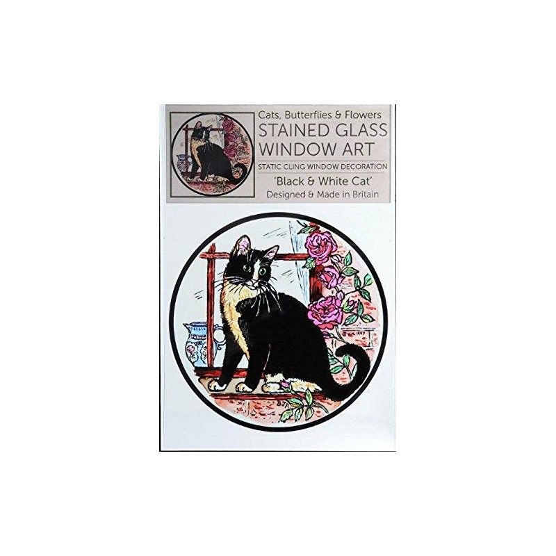 Winged Heart presented by Celtic Glass Designs Static Window Cling