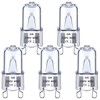 Euxper G9 40 W Halogen Bulbs, Clear Capsule G9 Dimmable