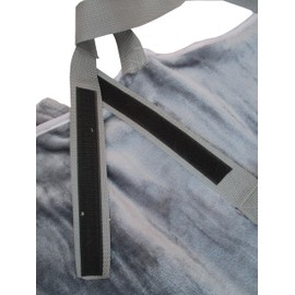 Generic Pet Dog Cat Carrier for Lap Cat or Lap Dog Travel Shoulder Bag Sling Front Backpack Soft Plush Handmade (Gray)