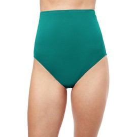 Profile by Gottex Women's Tutti Frutti Ultra High Bottom, Emerald, 14