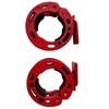 Clamps for 2 Inch Olympic Barbell, Locking Weight Clips, Locking