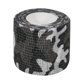 QiGui QiGui 8 Rollen Selbsthaftende Cohesive Bandage Camouflage Klebeband Koh?sive Bandage Pflasterverband Fingerpflaster Haftbandage Verband Fixierverband Elastische Binde F1r Jagd Sport im Freien 5cm