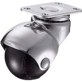 Hammer Ball Caster Rubber Wheel 405P R 40mm