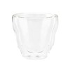 KEYUCA Ripple Double Wall Glass, 7.8 fl oz (200 ml)