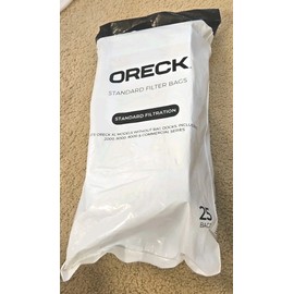 Oreck XL PK800025 Upright Vacuum Bags 2000 8000 9000 Commercial - 25 Count