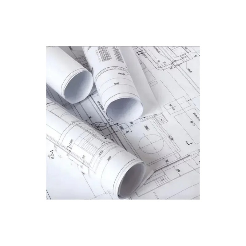 5 Rollos Papel Bond Premier Kronaline Bp406 Plotter Planos Blanco
