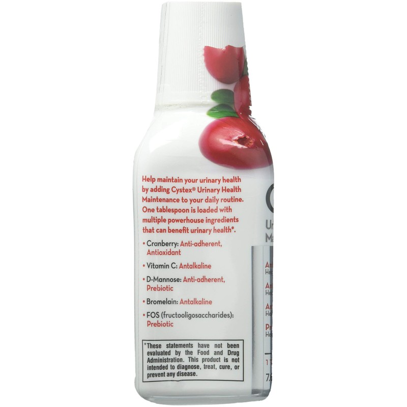 Cystex Liquid Cranberry Complex Supplement - 7.6 oz. (3 Pack)