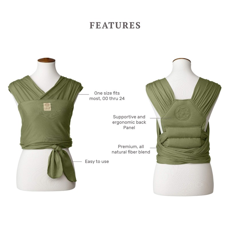 (Moss) - LILLEbaby Dragonfly Wrap, Moss