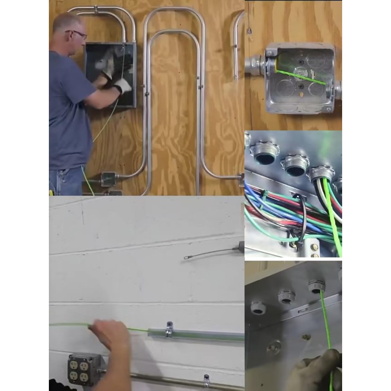 Fish Tape Wire Puller Through Wall Wire Threader Fish plus