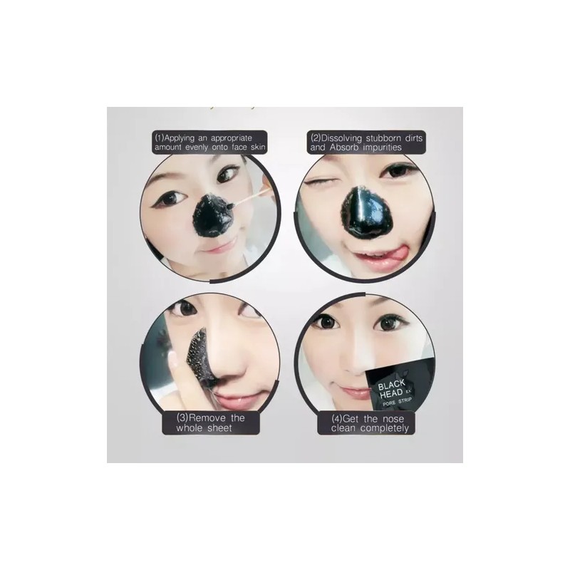 Pack Mascarillas para Puntos Negros de Carbón Activado, 10 Sobres