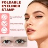 2 Pcs Gel Eyeliner Pencil Set, 2025 New Foldable Eyeliner