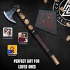 Medieval Viking Axe of Ragnar Lothbrok, Hand Forged Bearded Tomahawk