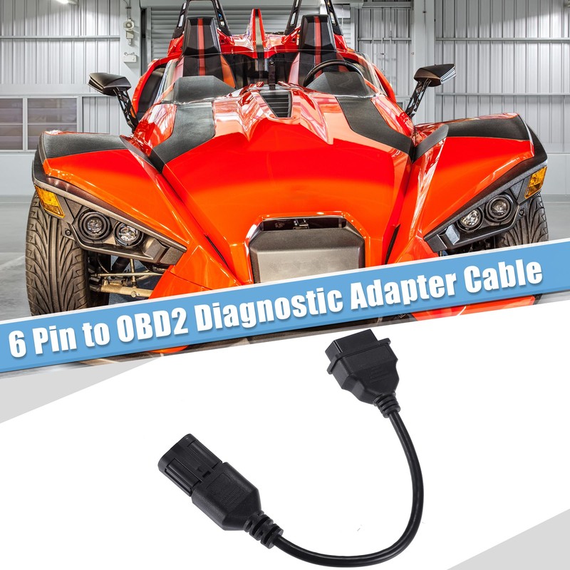 X AUTOHAUX 1 Pcs 16 Pin Female to 8 Pin