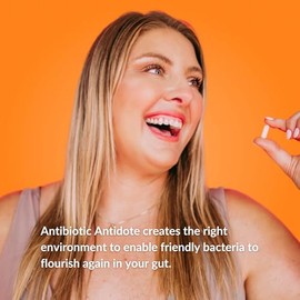 BiotiQuest Probióticos antibióticos para reequilibrar el cuerpo después de tomar antibióticos, 20 mil millones de CFU, sin OMG y sin gluten, 30 cápsul