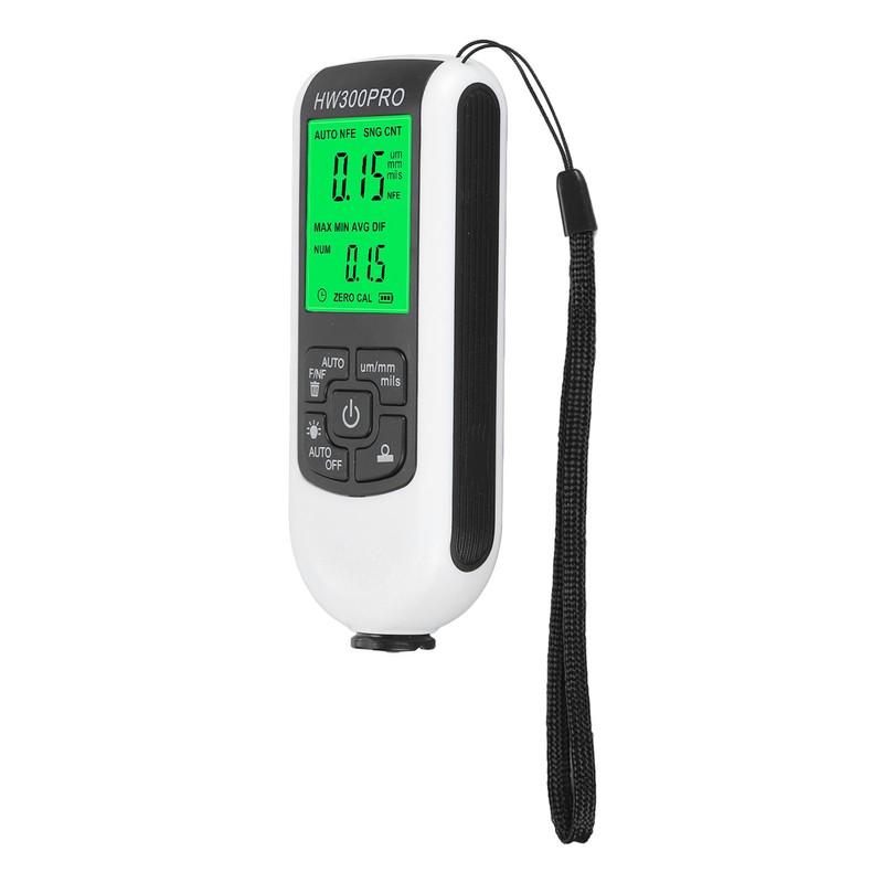 Digital Coating Thickness Gauge High Accuracy Anti Slip Paint Mil