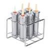 Popsicle Molds Set, 6PCS 304 Stainless Steel Ice Lolly Moulds
