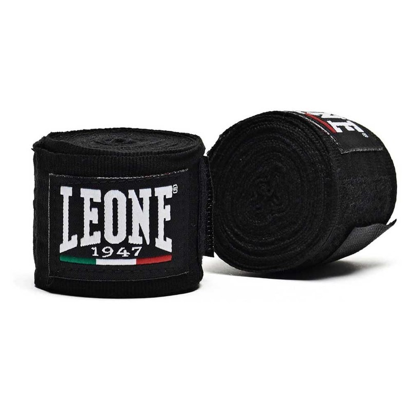 LEONE 1947, AB705P 3 Pairs of Bandages Black/Blue/Red, 4.5 m