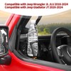 PDKLIN for Jeep JL Front Door Side Cup Holder for