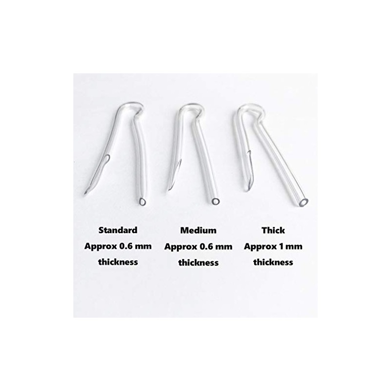 BTE Earmold Pre Bent Hearing Aid Tubes 10pcs Standard Wall