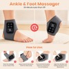 Heated Ankle Massager Wrap, 2-in-1 Wireless Foot Warmer & Vibrating