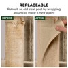 Furhaven Wrap Around Scratching Post Cover for Indoor Cats, Fits