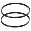 PATIKIL 2pcs 180XL Rubber Timing Belt 90 Teeth 10mm Width