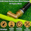 90-Degree Hose Elbow For RVs — Solid Brass Construction, Strong