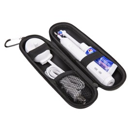 Wilken Electric Toothbrush Case | Universal Travel Case | EVA Toothbrush Case | Compatible with Oral B Pro, Phillips Sonicare and More | (Blue)