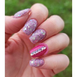 Luxurious Dip Powder, Acrylic Powder, Nail Art Designs, Manicure or Pedicure Dipping Powder for Home or Salon Use. Dip Powder System, Long Lasting, Cruelty Free. 0.25 Oz Jar.