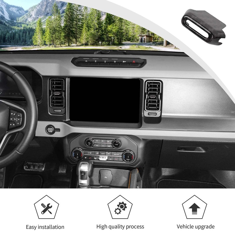 JWWY for Bronco Center Console Air Conditioning Vent Adjustment Device