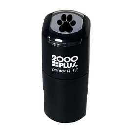 Paw Print Stamp / 2000 Plus Self Inking Animal Paw Print Stamper/Black Ink Imprint School Planner Worksheet Card Stamp