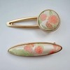 LELETEIL Song Brocade Hair Clip Set,Two Hair Pins are Available