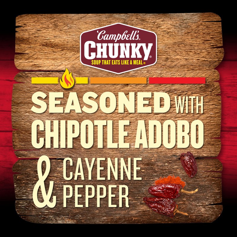 Campbell's Chunky Soup, Spicy Steak and Potato Soup, 18.8 oz