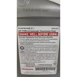 HONDA GENUINE AUTOMATIC TRANSMISSION FLUID ATF-TYPE 2.0 ~1QT