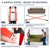 Ytonet Moving Straps, Lifting Straps for Move Furniture, 2-Person Shoulder