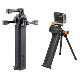 iSHOXS ProHandle Basic - Hand Tripod Action Cam, Tripod Holder Tripod ActionCam Suitable for GoPro Hero 3-4-5-6 and Compatible Sports and Action Cameras