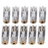 10Pcs Metal Duck Mouth Style Pig Waterer Pig Drinker Livestock