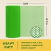 15.7IN x 52FT Green Plastic Mesh Fencing Roll for Chicken