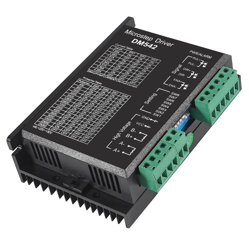 4pcs CNC Digital Microstep Driver DM542 Stepper Motor Controller 2-Phase