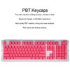 PBT Keycaps Ergonomic Design Oil Resistant Colorful 108 Key Video