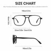 Cyxus P1575 Magnetic Glasses, Glasses and Sunglasses, 2-Way Glass, Clip-On,