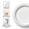 Weck Keep Fresh 80mm Lids 5 Pack | For Preserving,